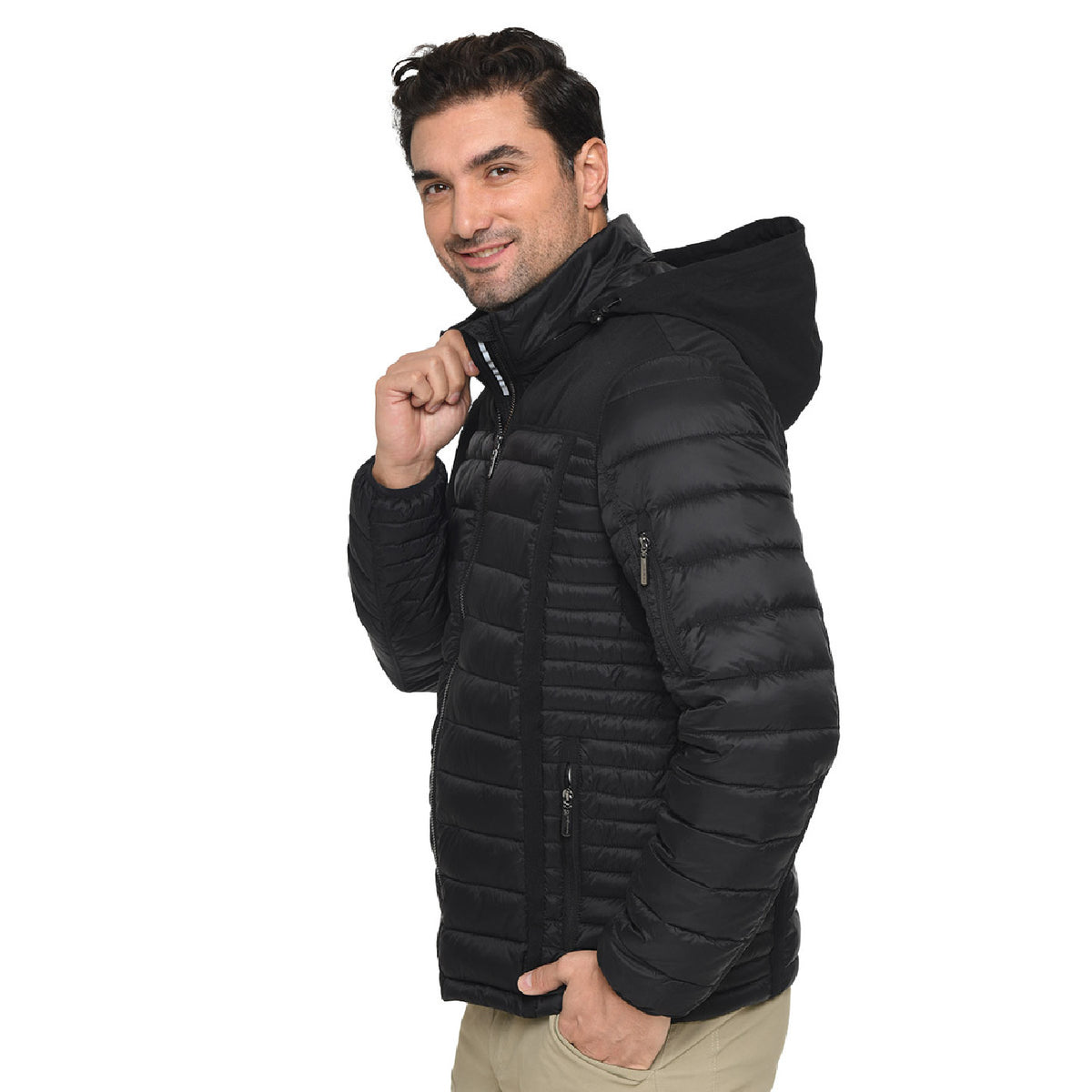 Chaqueta Nebraska Hombre Panama Jack Negro