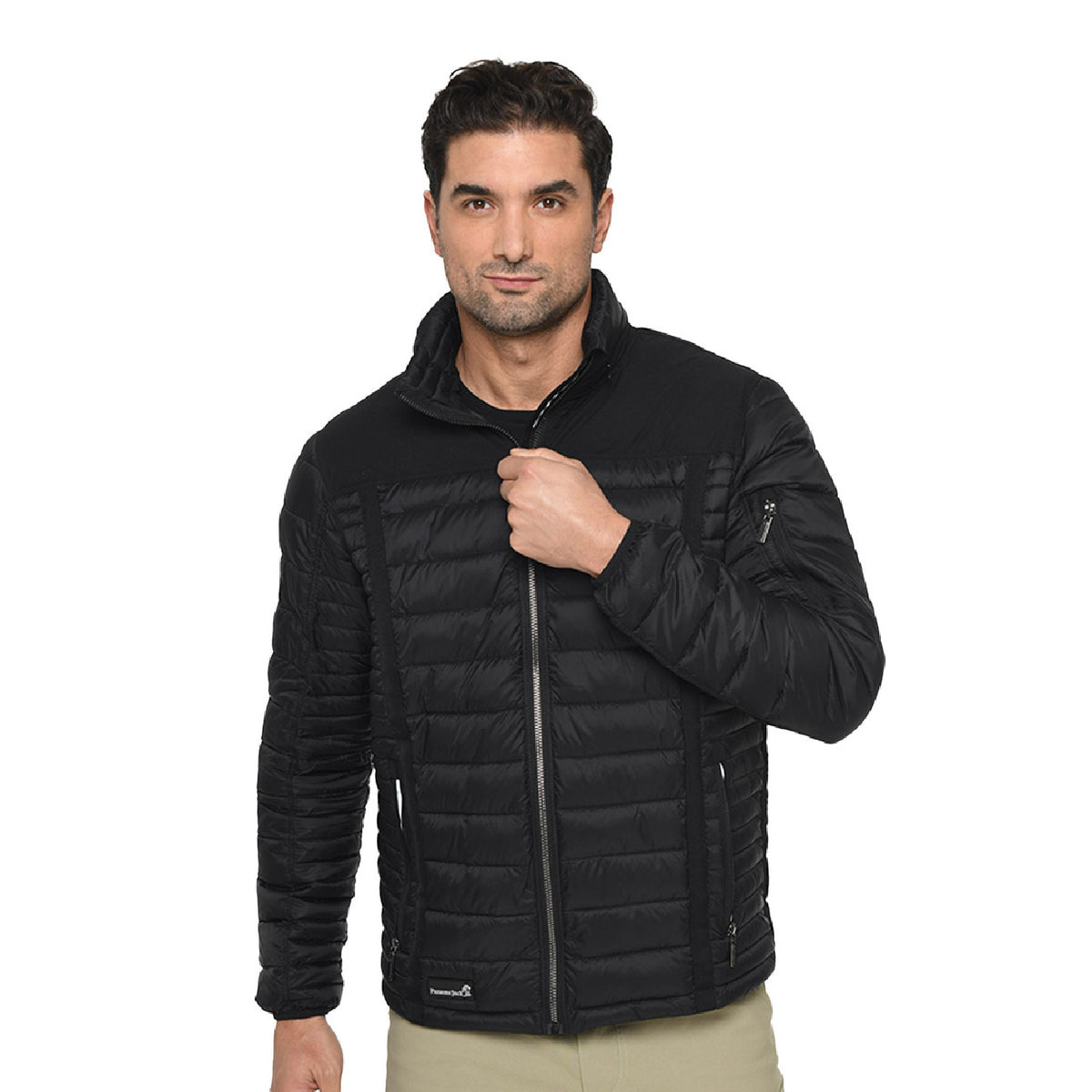 Chaqueta Nebraska Hombre Panama Jack Negro