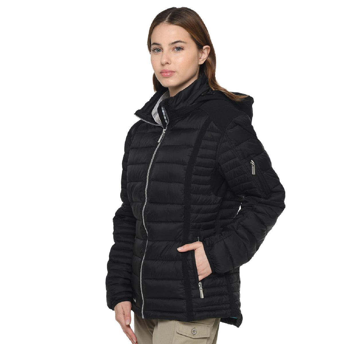 Chaqueta Nebraska Mujer Panama Jack Negro