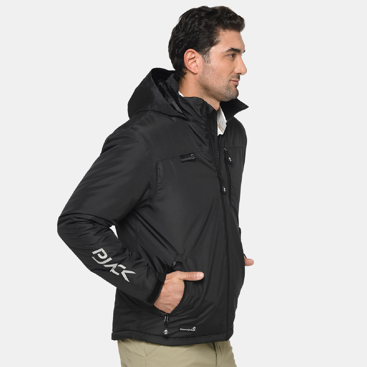 Parka Calgary Hombre Panama Jack Negro