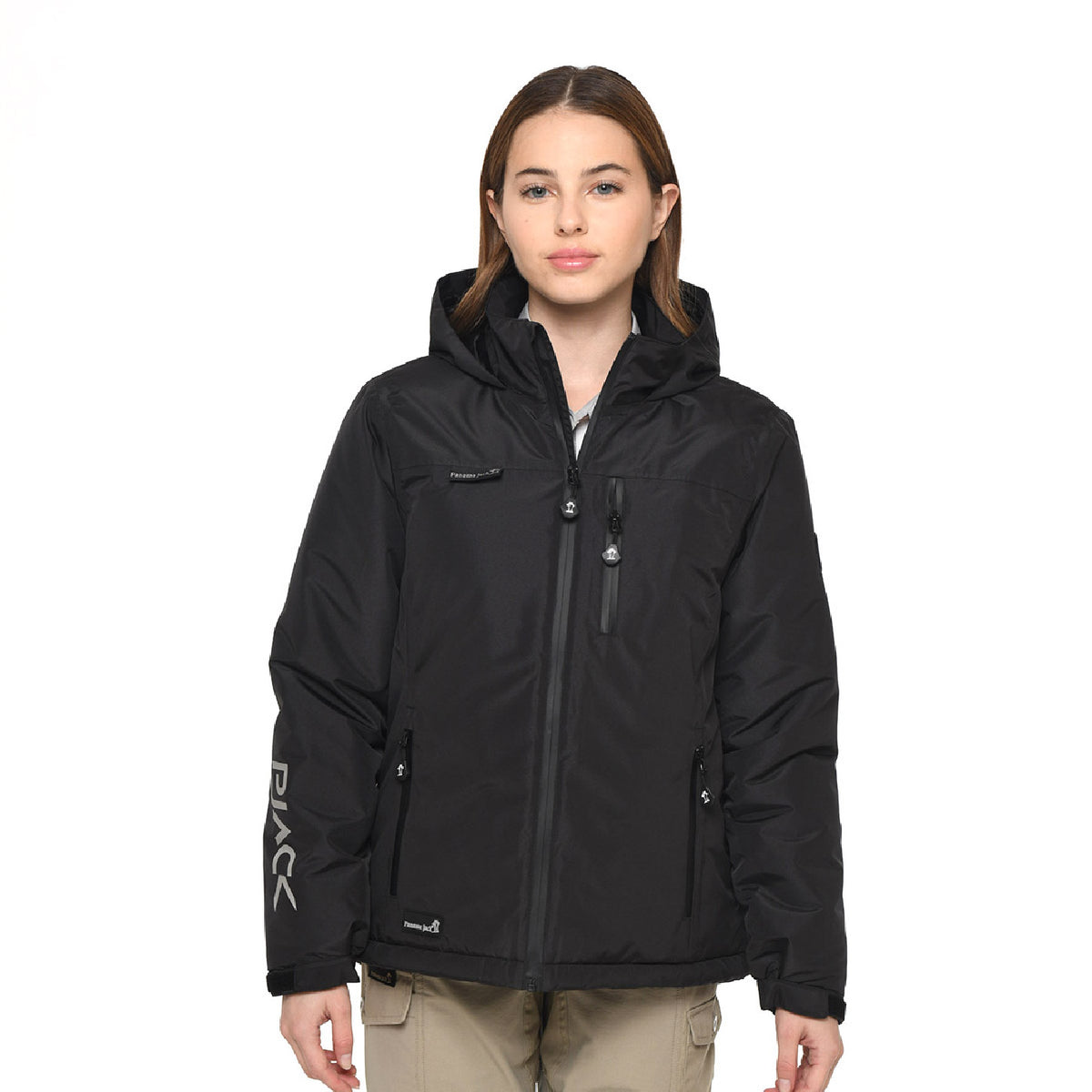 Parka Calgary Mujer Panama Jack Negro
