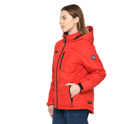 Parka Calgary Mujer Panama Jack Rojo