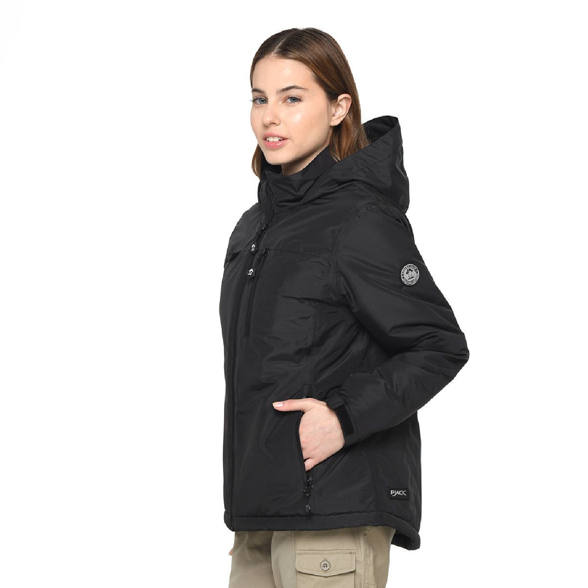 Parka Calgary Mujer Panama Jack Negro