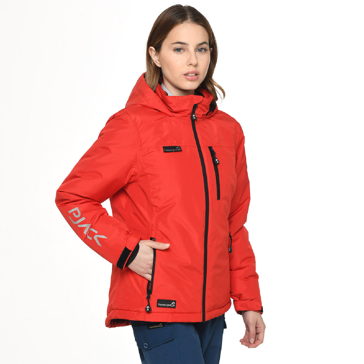 Parka Calgary Mujer Panama Jack Rojo