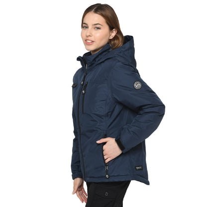 Parka Calgary Mujer Panama Jack Azul